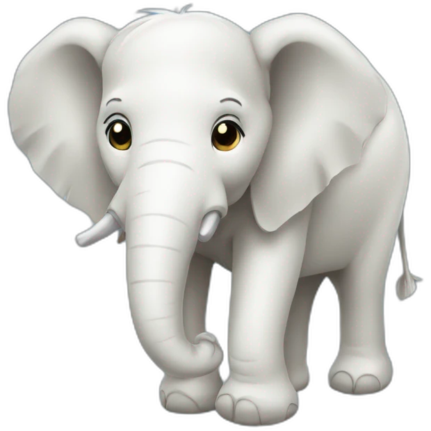 elefante blanco emoji