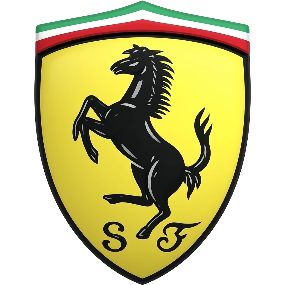 Ferrari af emblem emoji