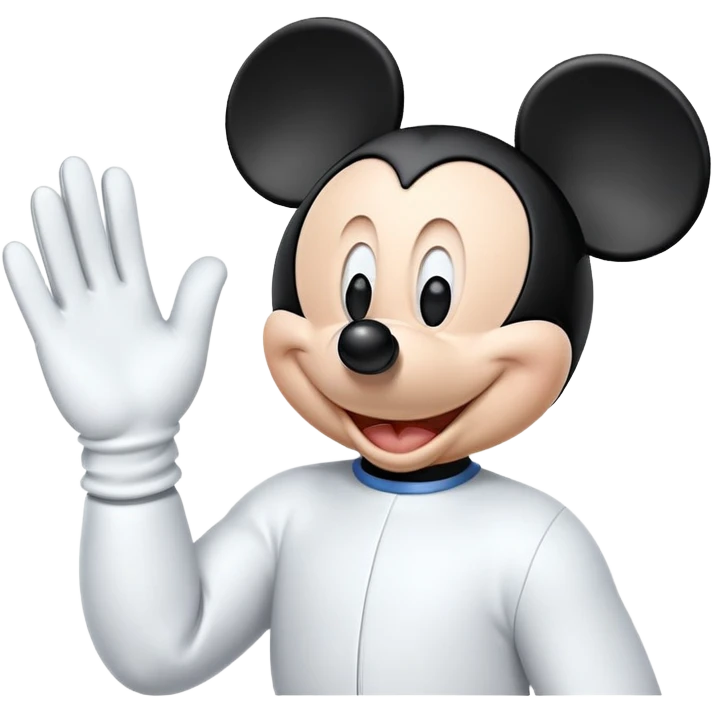Mickey Mouse Disney character emoji