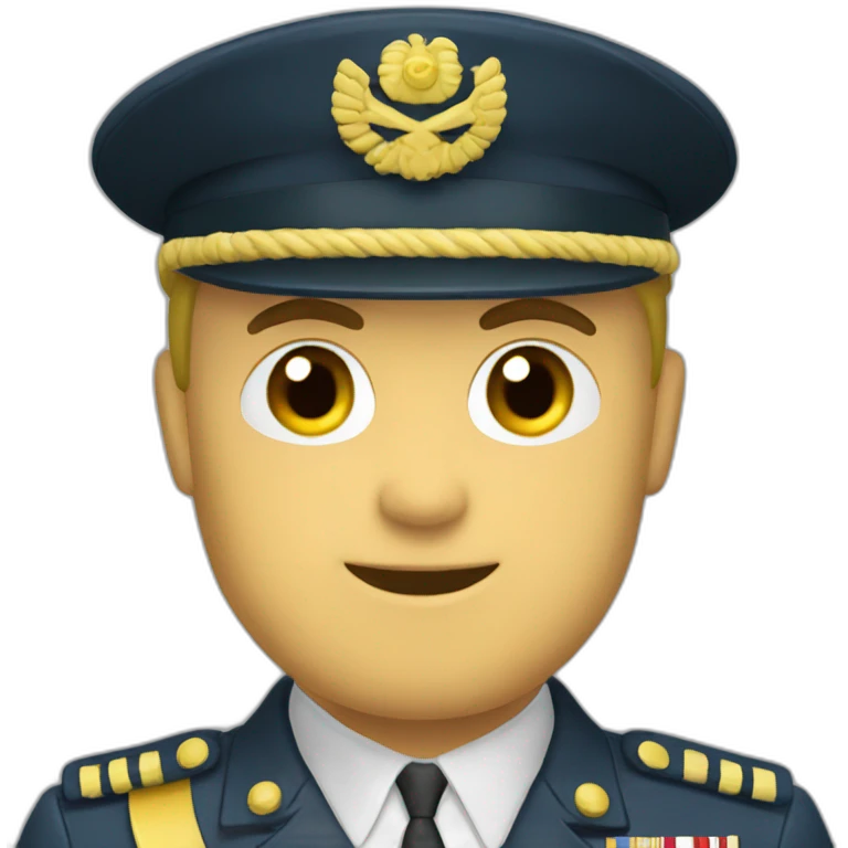 salut militaire emoji