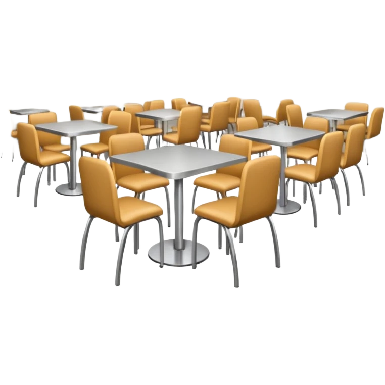 un comedor  de cafeteria emoji
