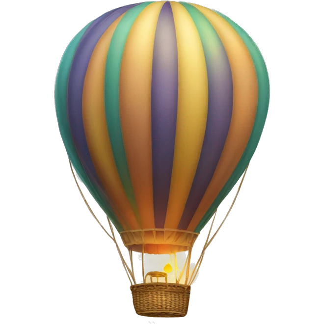 Hot air balloon emoji