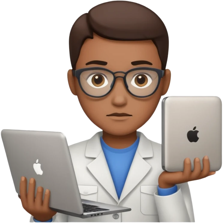 technologist with laptop emoji