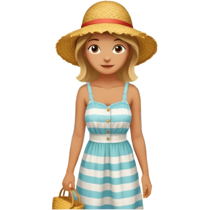 Coastal Town woman emoji