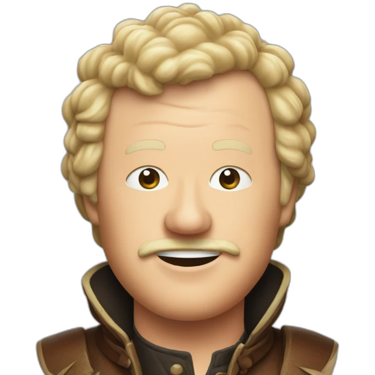 Keith Chegwin's acorn emoji