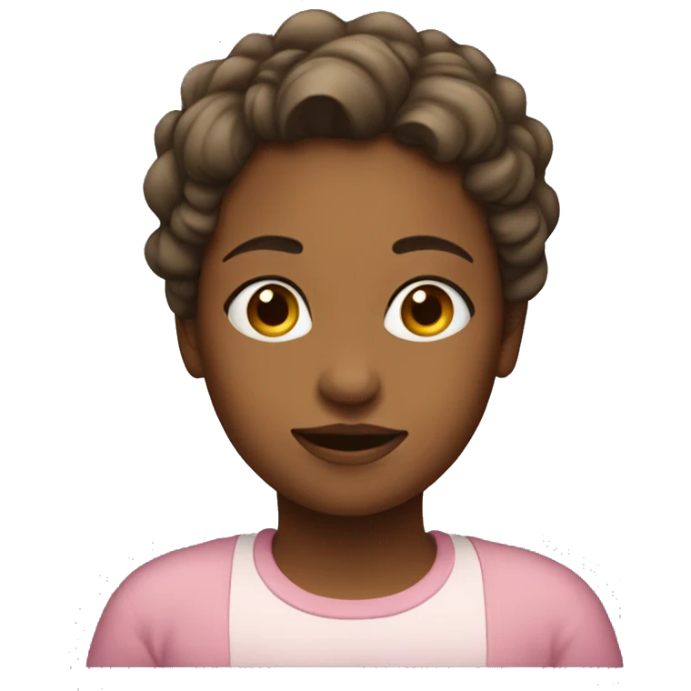 Mama a girl behind you emoji