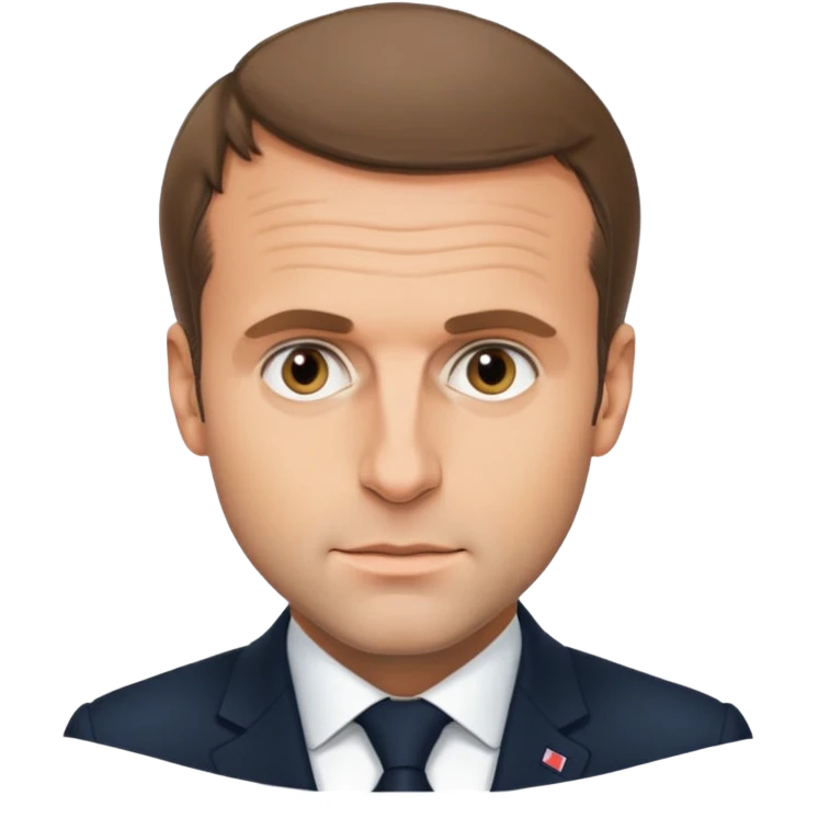 Emmanuel Macron emoji
