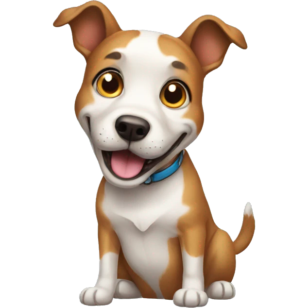 Funny dog  emoji