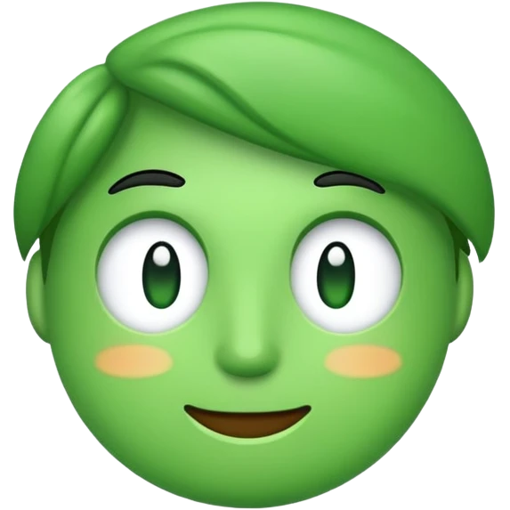 Change the color of this emoji 💯 to green emoji