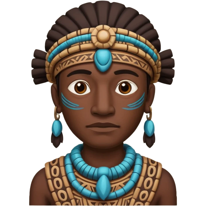man primitive maya emoji