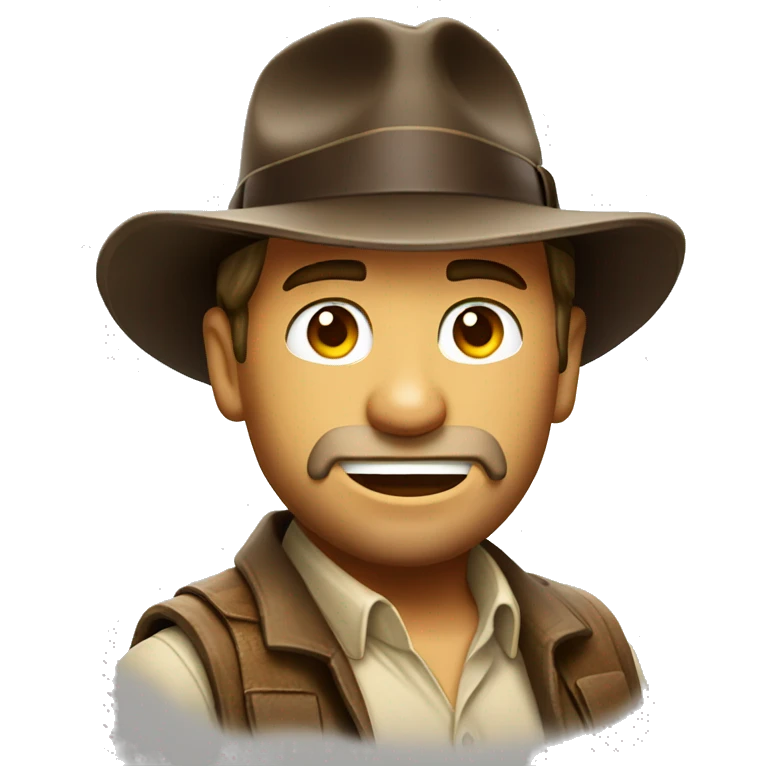 INDIANA JONES DRUNK emoji