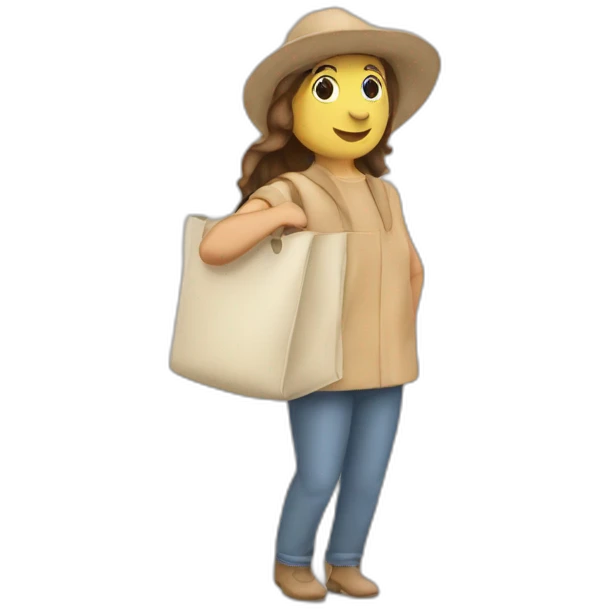 girel tote emoji