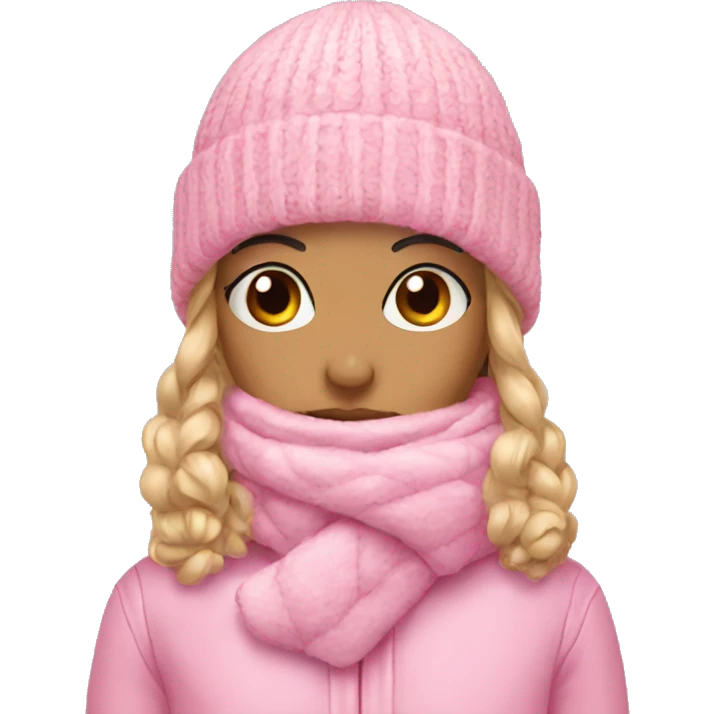Winter Pink Accessories  emoji