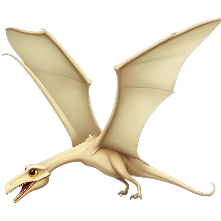 Pterodactyl Flying emoji
