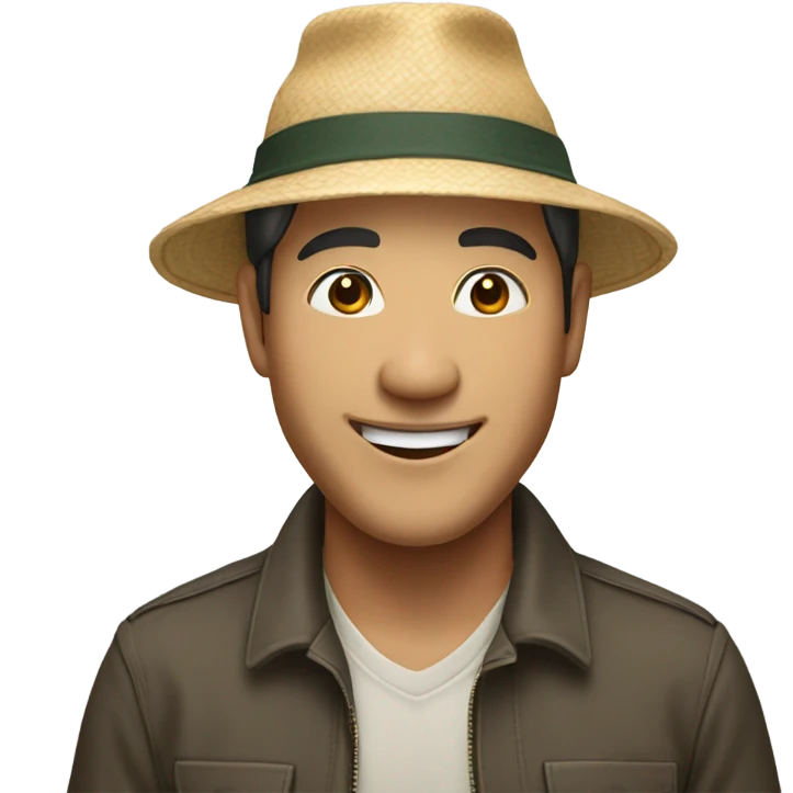 vietnamese man happy  emoji