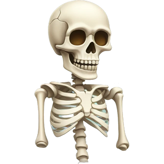 skeleton emoji