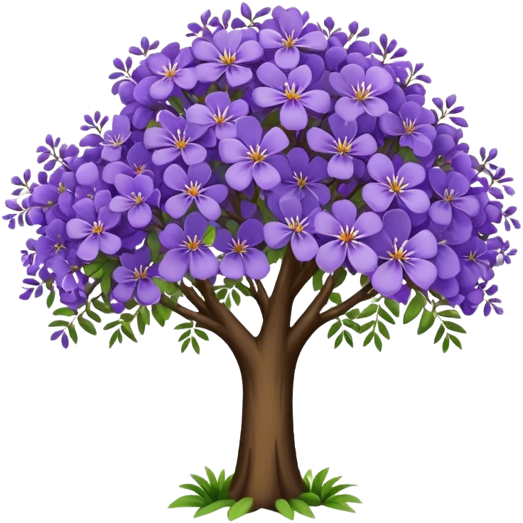 jacaranda  emoji