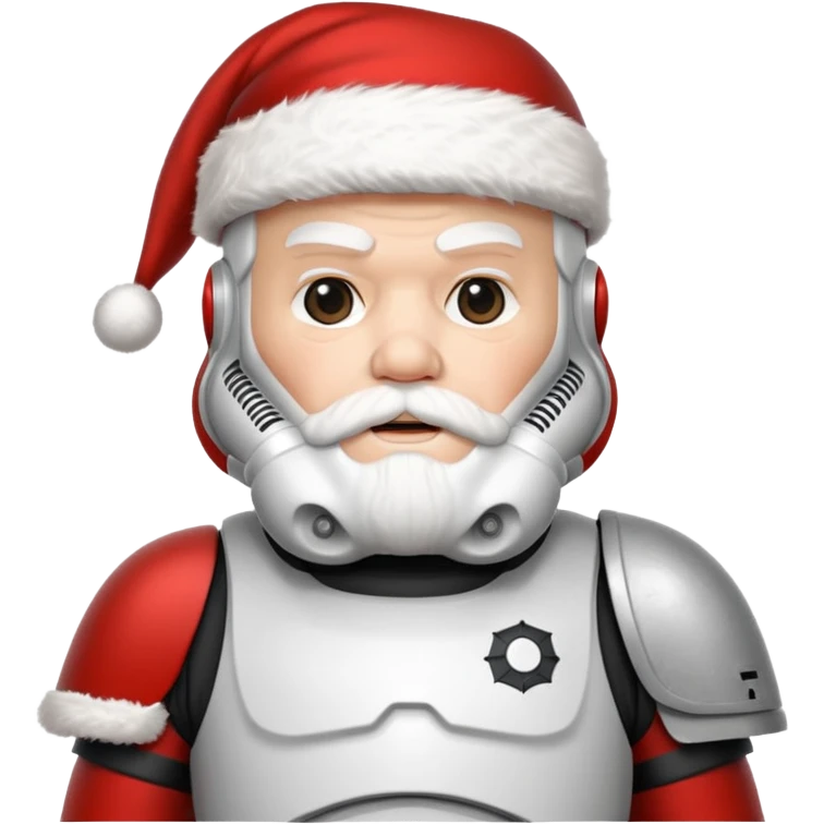 storm trooper santa emoji