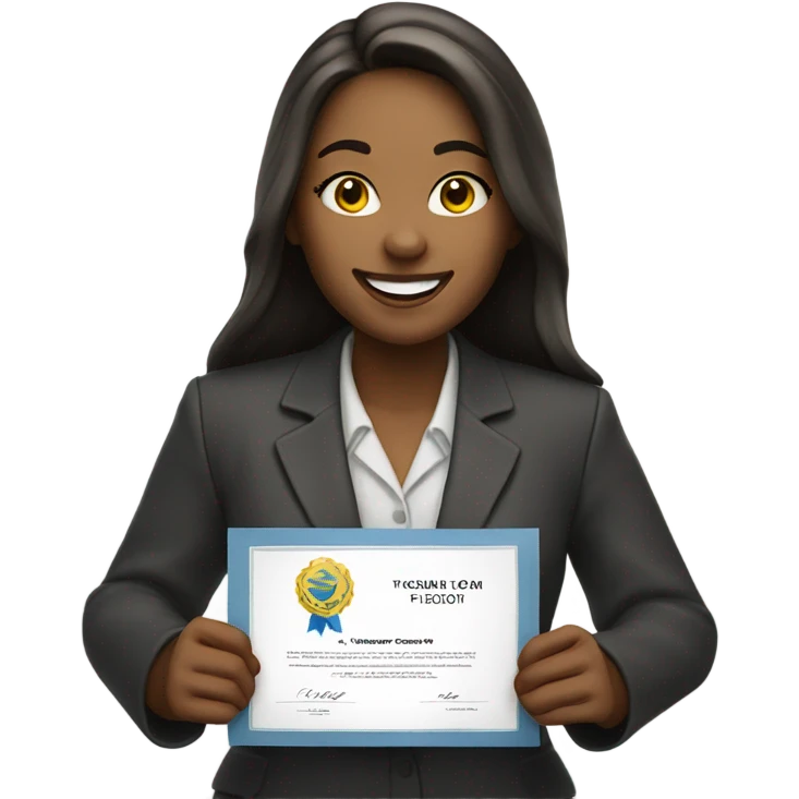 She is certified emoji