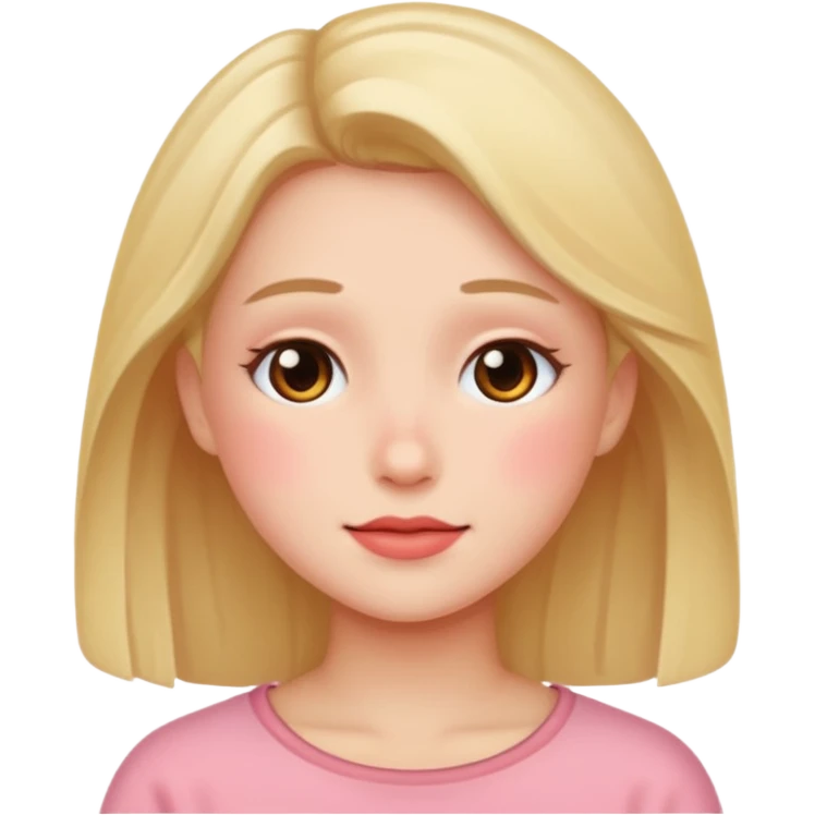 blushing  emoji