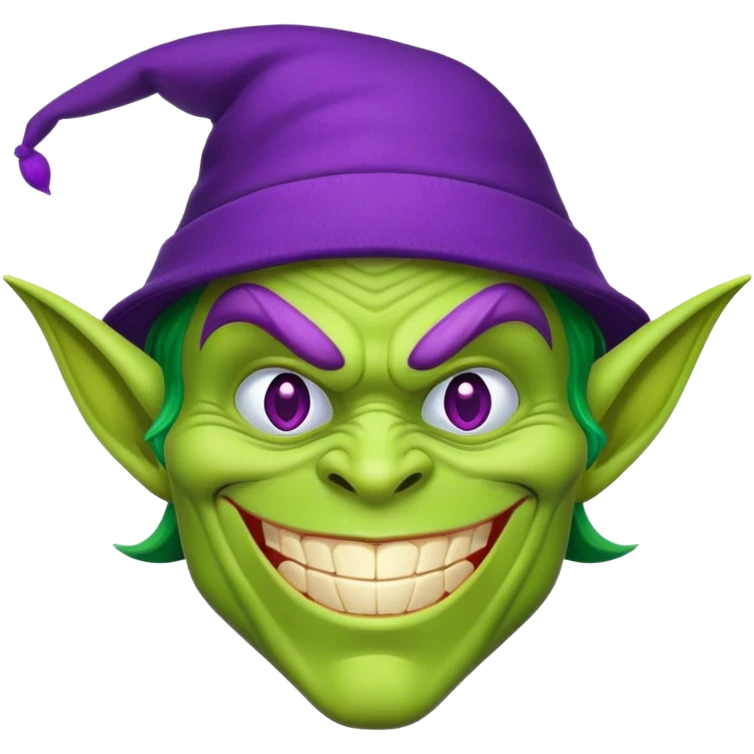 Green goblin emoji