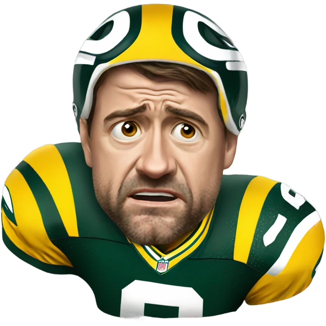 Aaron rogers crying emoji