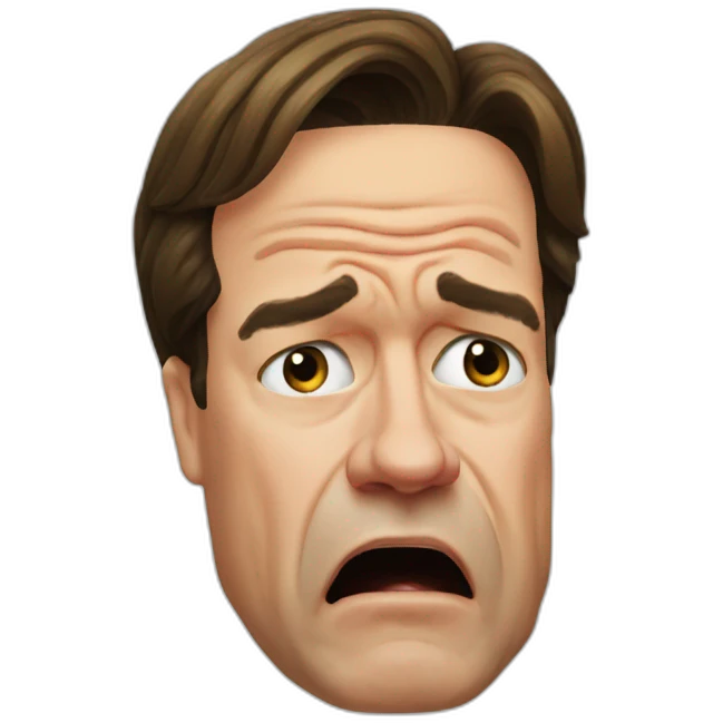 mark rutte crying emoji