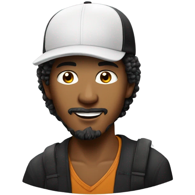 billard, tibetin, 20 ans, cheveux longs frisés, casquette noir emoji