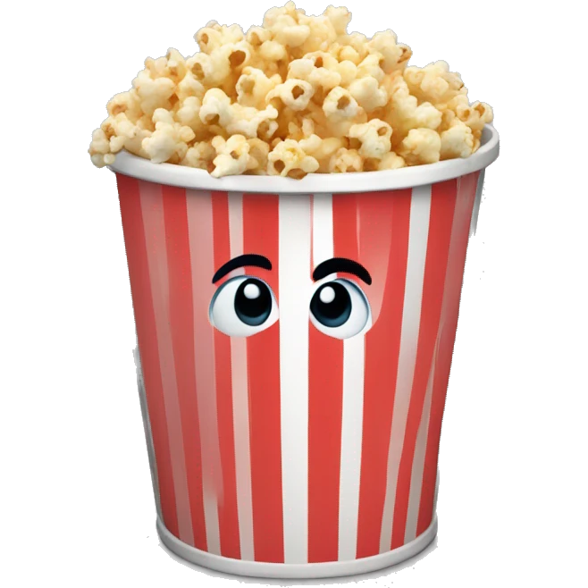 Disney park snack popcorn bucket emoji