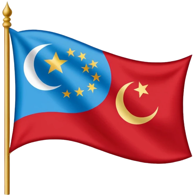 east turkistan flag emoji