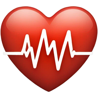 heart with heartbeat emoji
