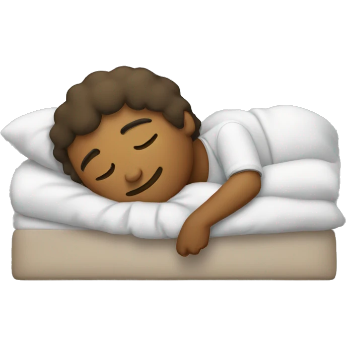 Sleeping in bed emoji