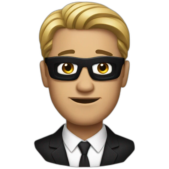 men in black emoji