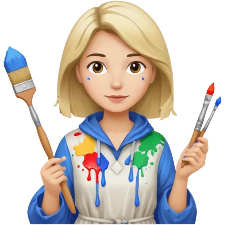 woman painter emoji