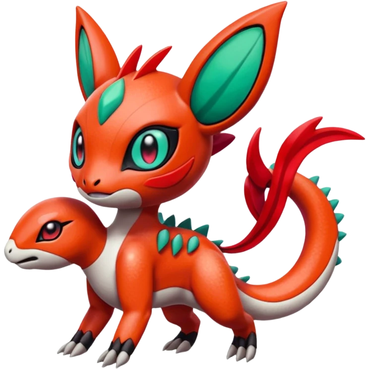 Meloetta-Guilmon-Gabite-Pokémon-Fakémon-creature emoji