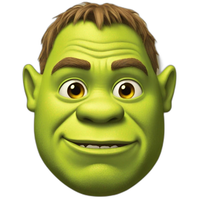 Shrek a hole emoji