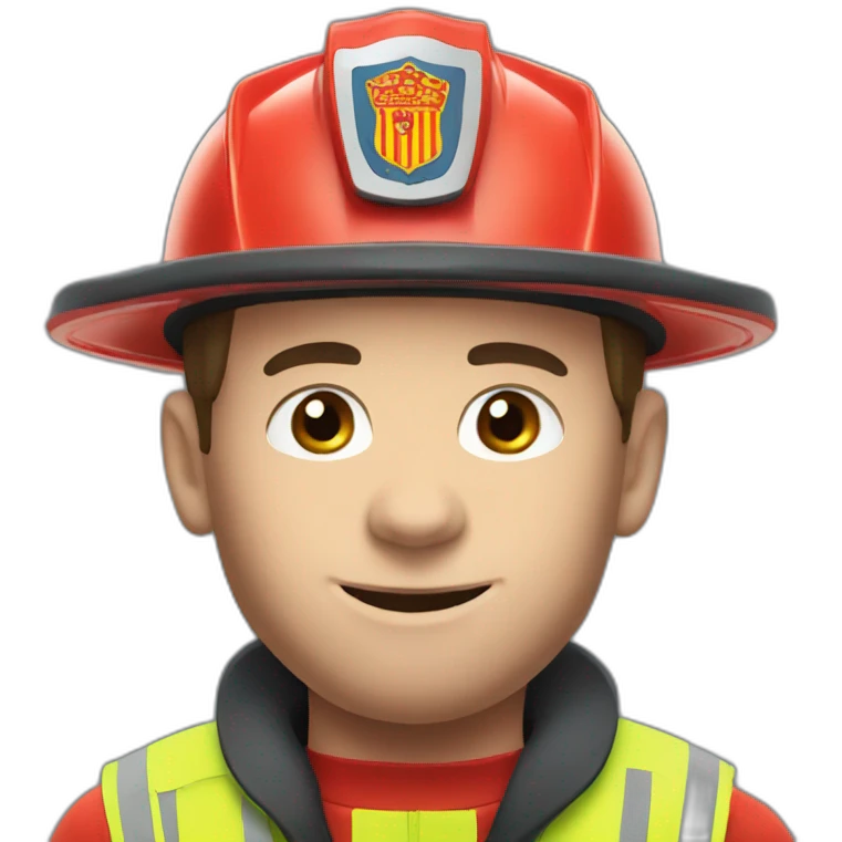 Messi firefighter emoji
