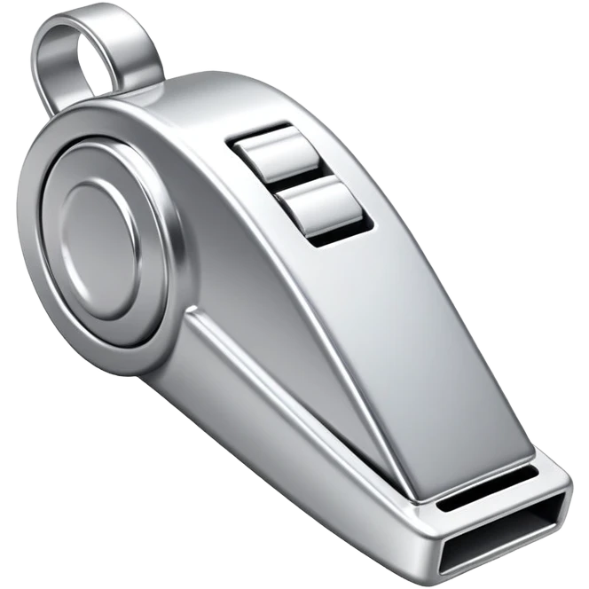 sports ref whistle emoji