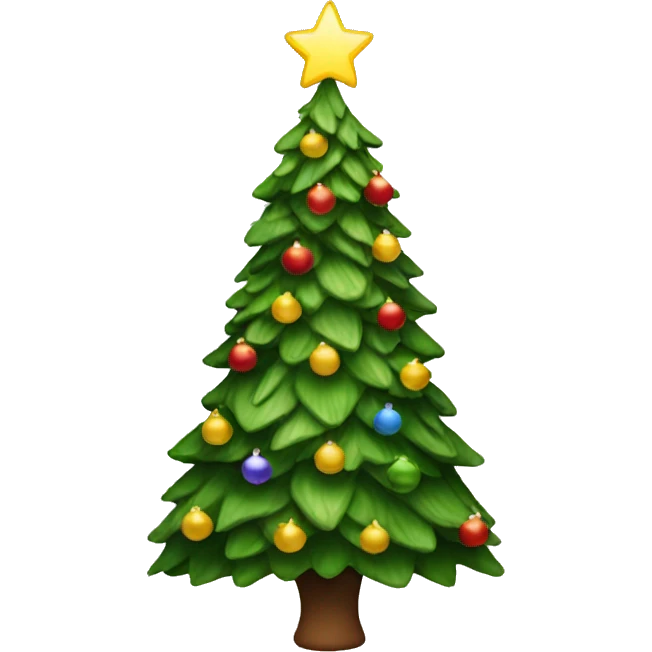 Christmas tree emoji