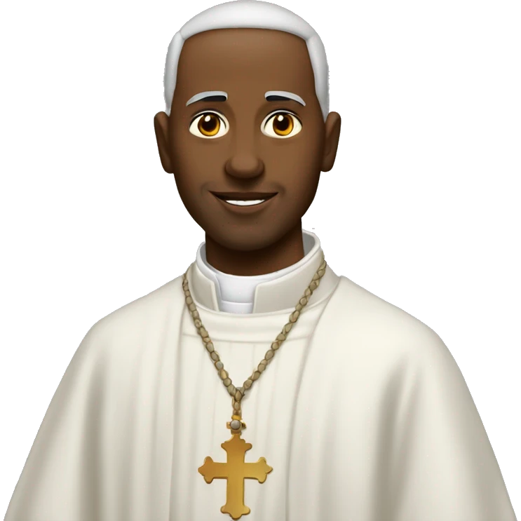 sacerdote blanco emoji