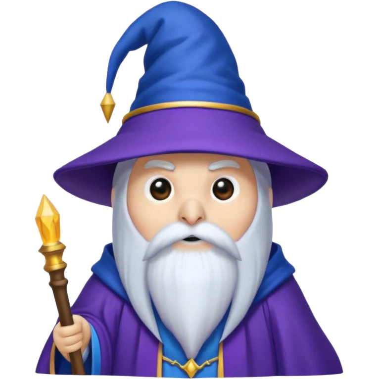 Penguin Wizard emoji