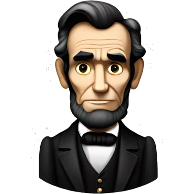 Abe Lincoln locked in emoji