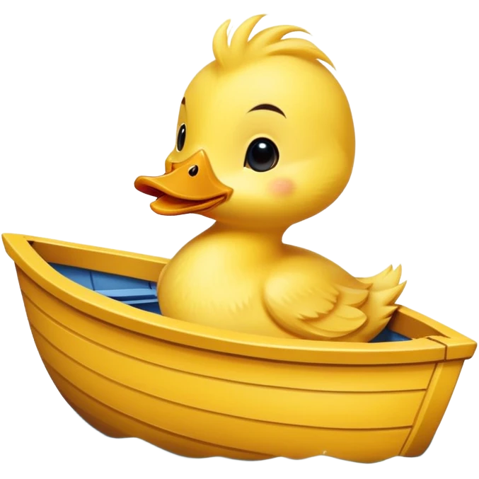 Duckling Boat emoji