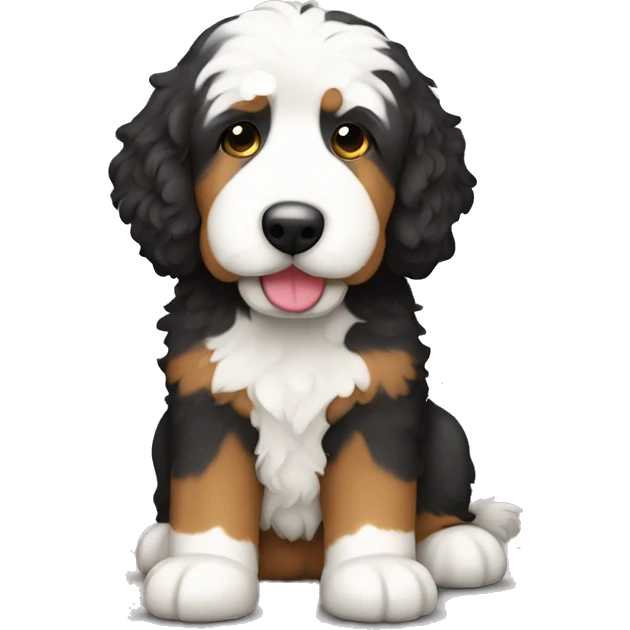 Bernedoodle emoji