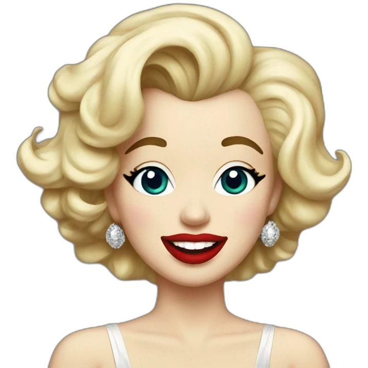 Marilyn Monroe emoji