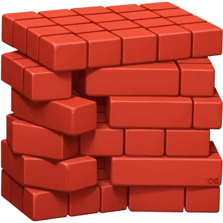 brique rouge emoji