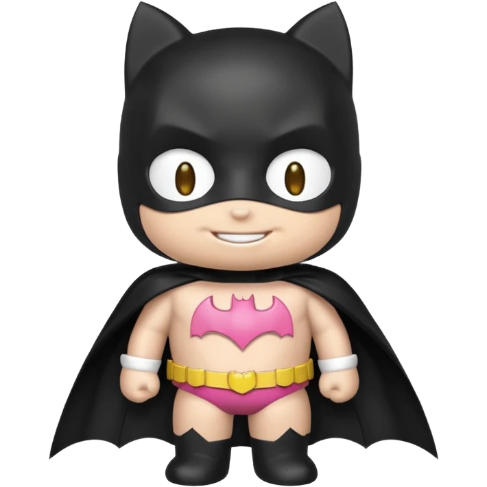 Wrap batman with Hillo Kitty theme  emoji