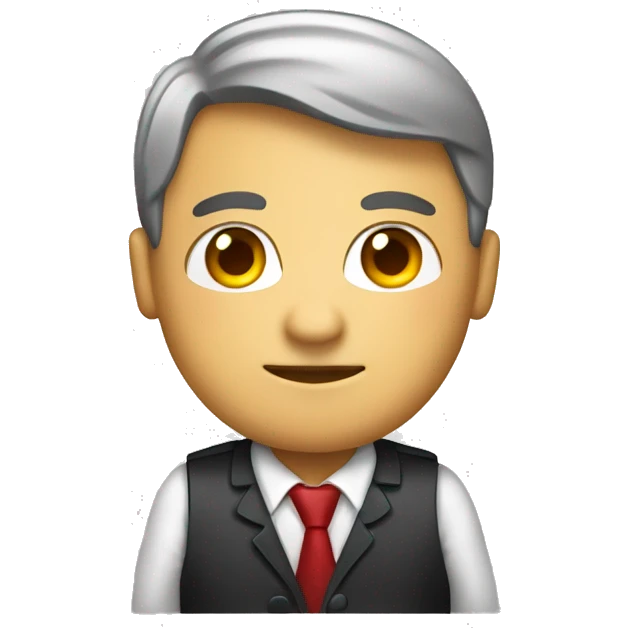 busines man holding german flah emoji