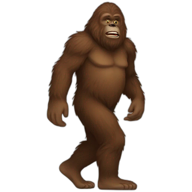 bigfoot emoji