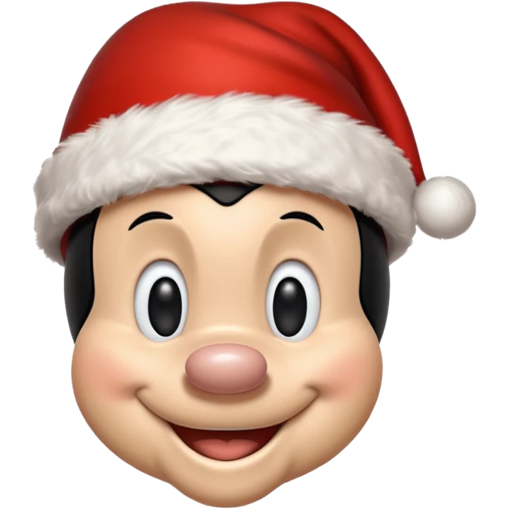 mickey christmas emoji